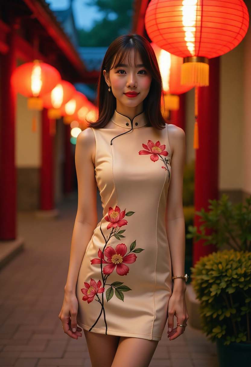 长街灯火海报